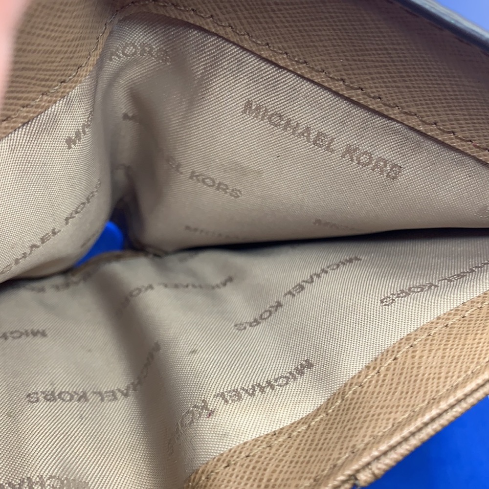 Michael Kors Flap Wallet Mercer Pebbled (Damson) 32T7GM9D1L-599 4in1‎ Carryall - Picture 7 of 10